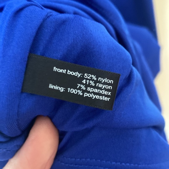 NWT - The Limited Blue Dress - Womens 14 - Picture 6 of 8